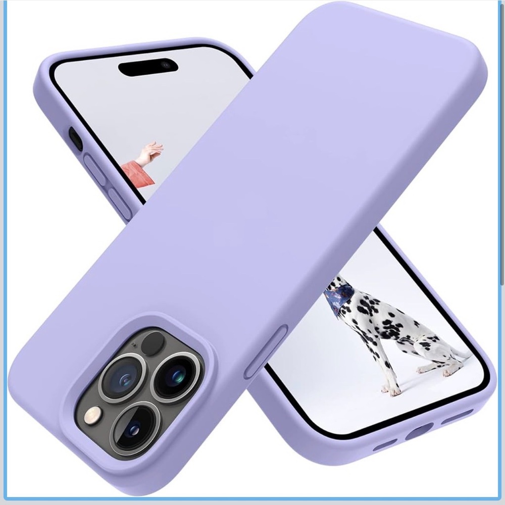 Purple Silicone Phone Case